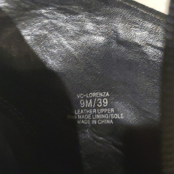 Vince Caputo womens black suede booties - Picture 5 of 5